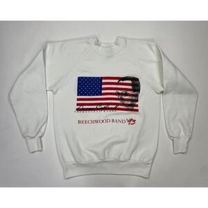 VINTAGE Aaron Copland Orchestral Works 1993 Beechwood Sweatshirt Men Small 90s